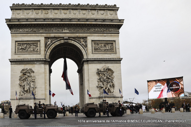 Paris- 107e anniversaire de l'Armistice (1)