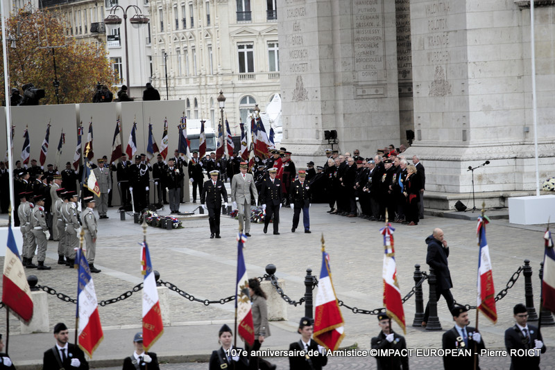 Paris- 107e anniversaire de l'Armistice (11)