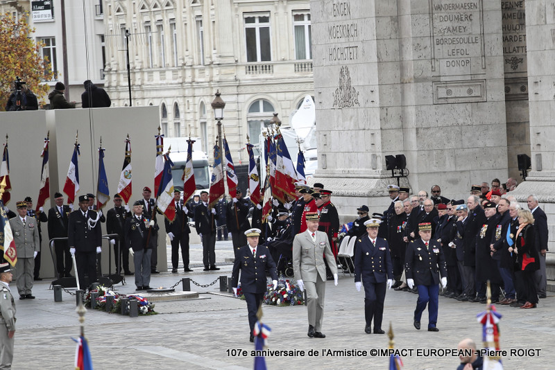 Paris- 107e anniversaire de l'Armistice (12)