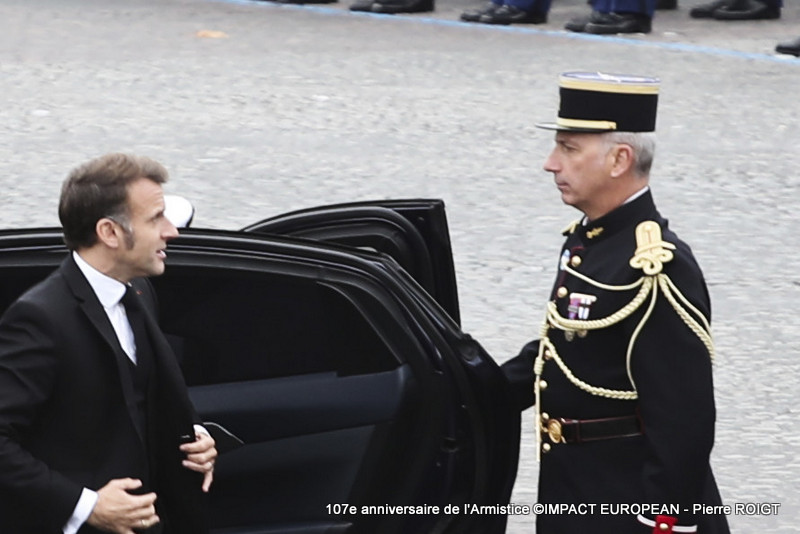Paris- 107e anniversaire de l'Armistice (19)