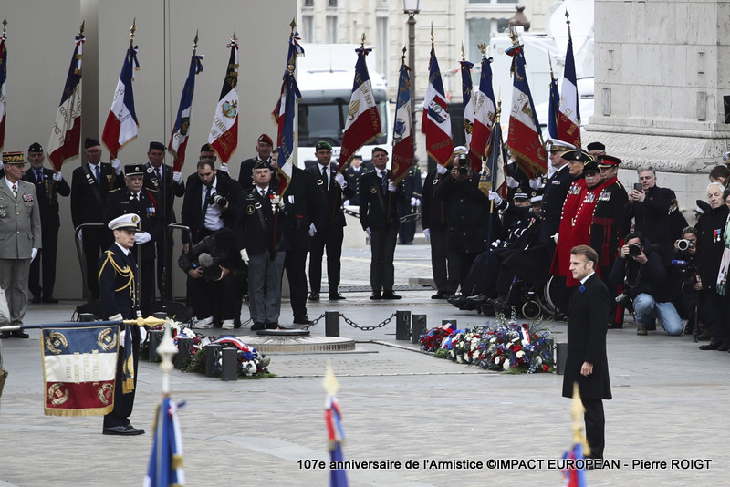 Paris- 107e anniversaire de l'Armistice (25)