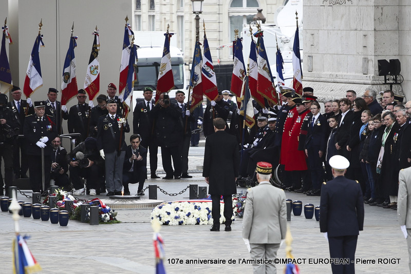 Paris- 107e anniversaire de l'Armistice (26)