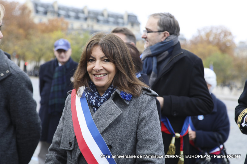 Paris- 107e anniversaire de l'Armistice (3)