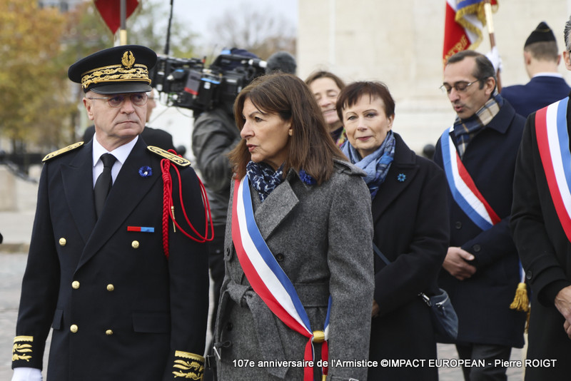 Paris- 107e anniversaire de l'Armistice (4)