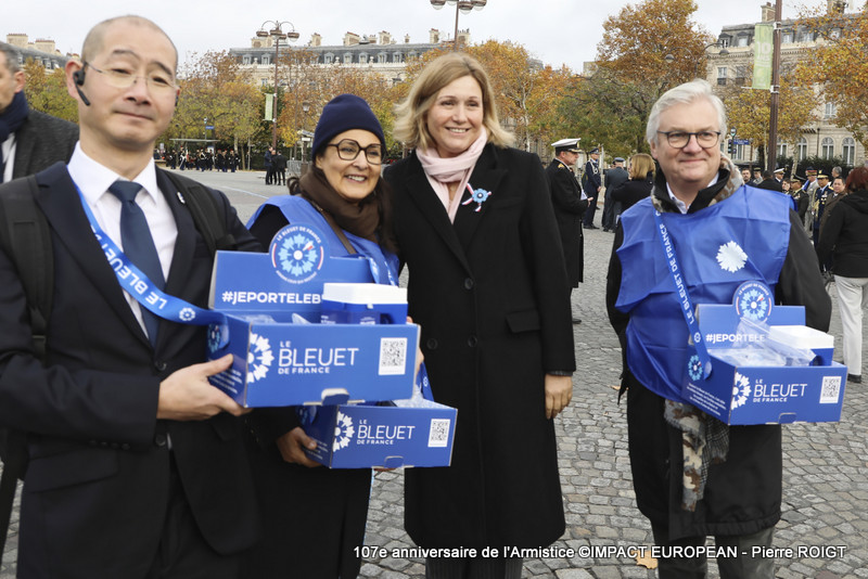 Paris- 107e anniversaire de l'Armistice (7)