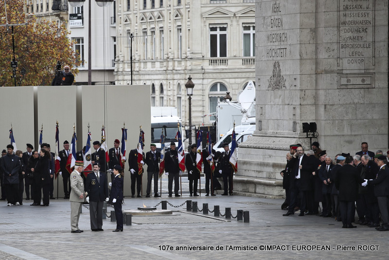 Paris- 107e anniversaire de l'Armistice (9)