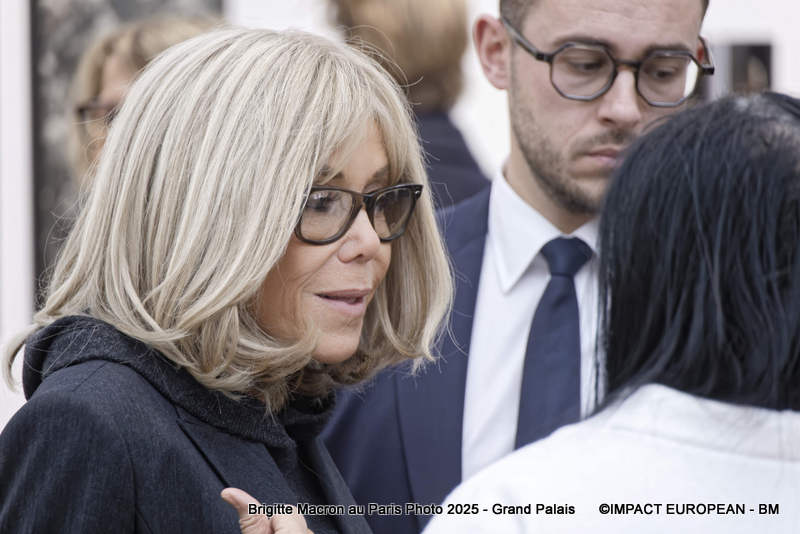 Paris Photo 2025 - Brigitte Macron en visite