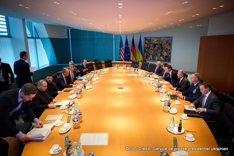 Négociations pour la paix en Ukraine à Berlin