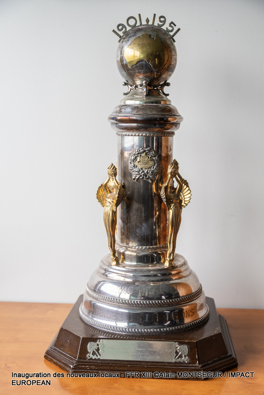 La victoire de l'équipe de France XIII , face à l'Australie , le 11 juin 1951 , sur le score de 26/15