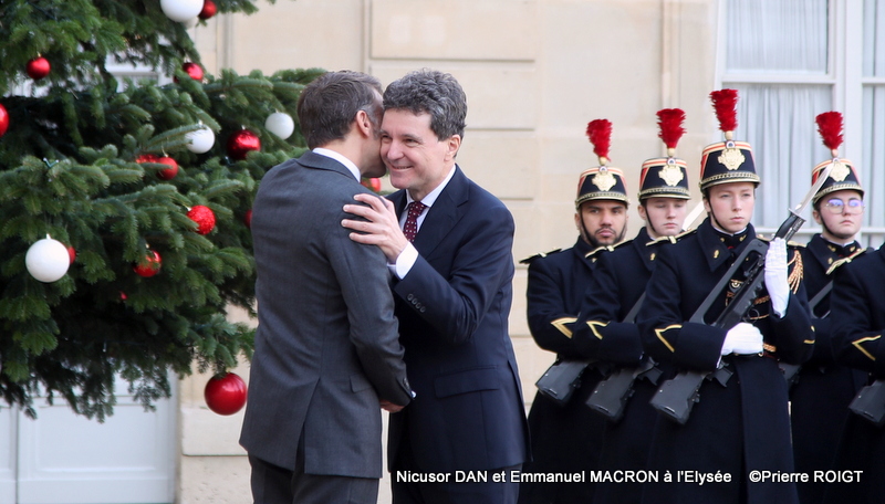 Emmanuel MACRON et Nicusor DAN