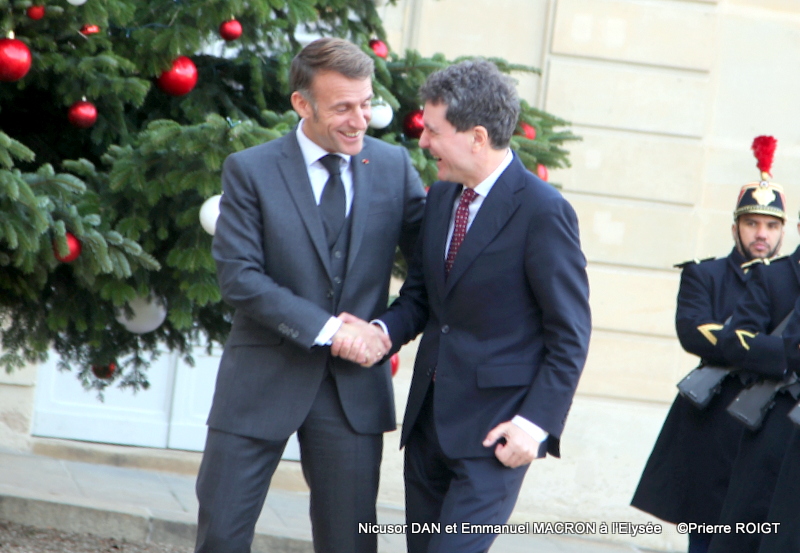 Emmanuel MACRON et Nicusor DAN