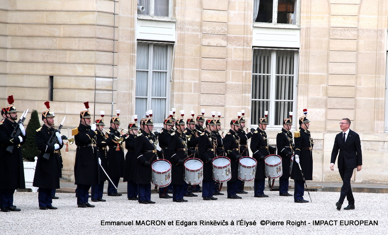 Le président letton Edgars Rinkēvičs