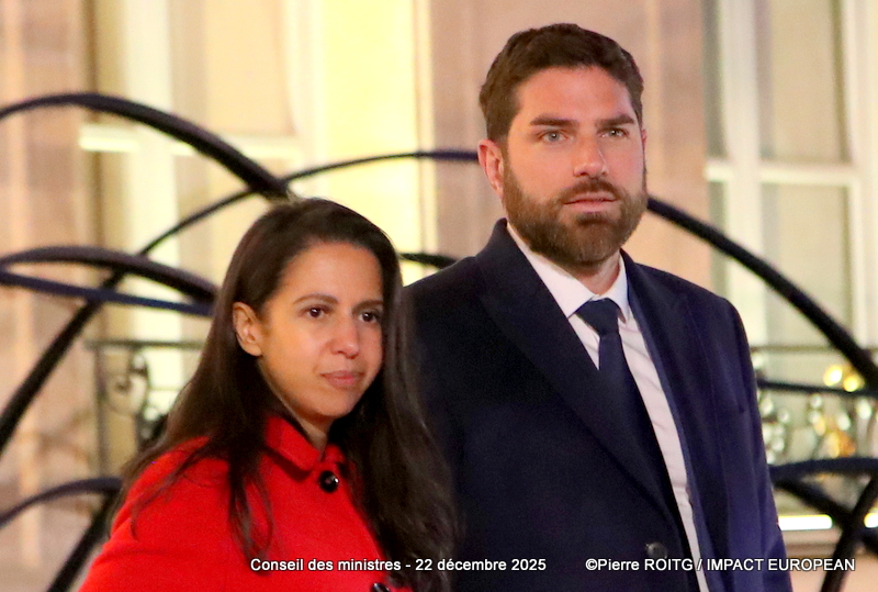 Naïma Moutchou - Ministre des Outre-mer  et  Vincent Jeanbrun - Ministre de la Ville et du Logement