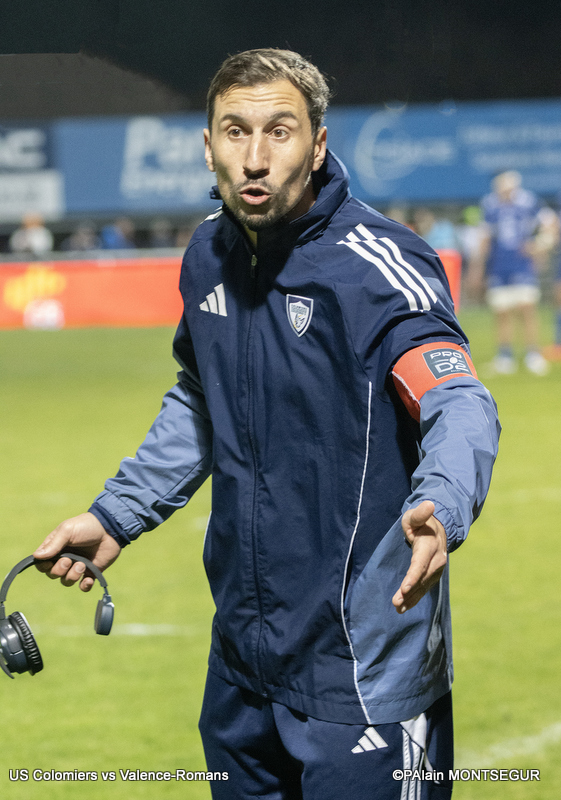 Floriant Nicot , entraîneur principal de Colomiers