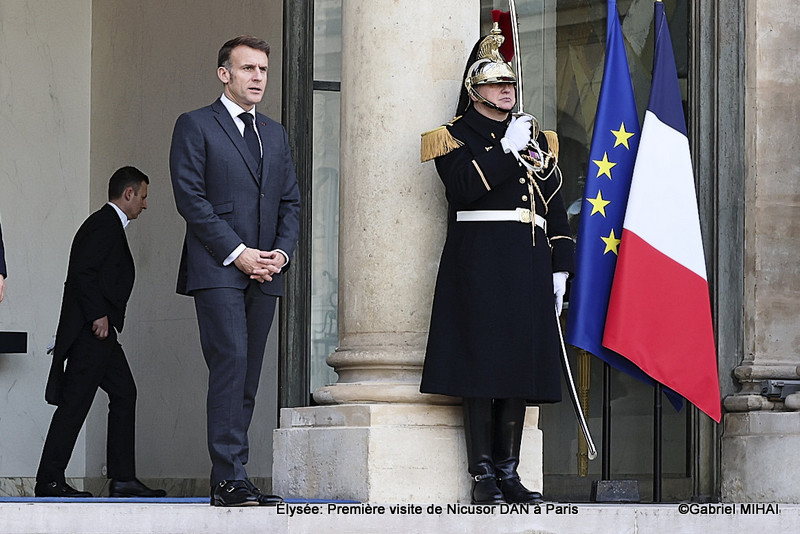 Déjeuner de travail Emmanuel MACRON