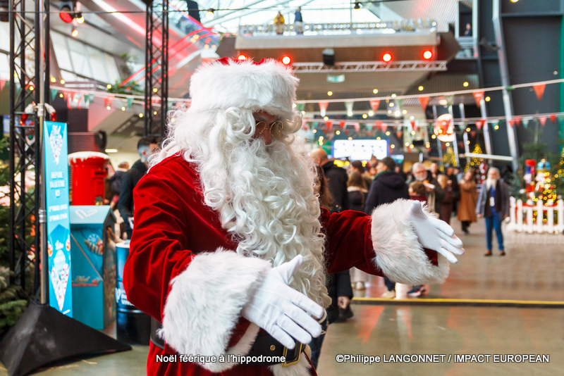 Père Noël hippodrome