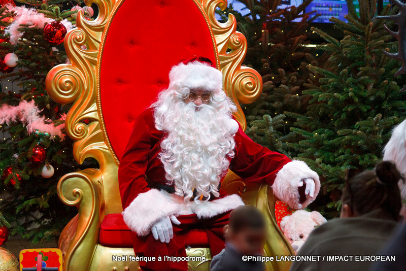 Père Noël hippodrome