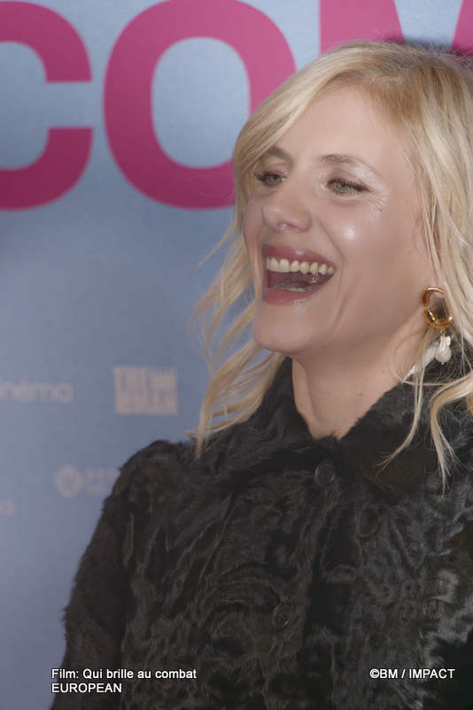 Avant-première de « Qui brille au combat », au cinéma Pathé Wepler, à Paris