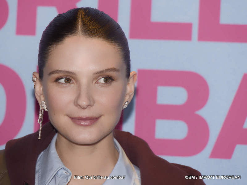 Avant-première de « Qui brille au combat », au cinéma Pathé Wepler, à Paris