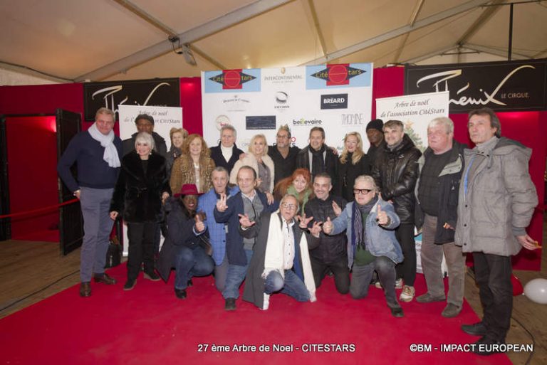 27e Arbre de Noël CitéStars au Cirque Phénix