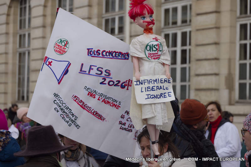 Manifestation medecins liberaux 0001