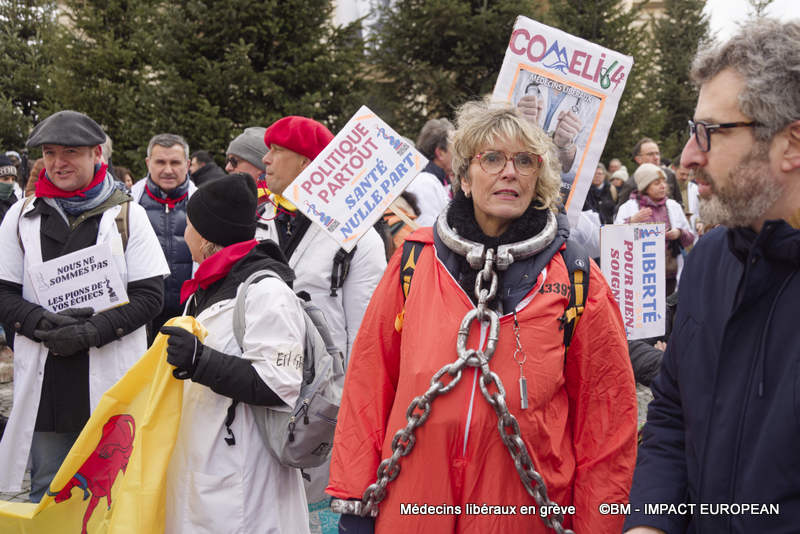 Manifestation medecins liberaux 0010