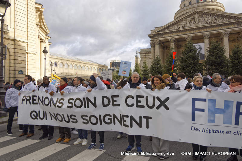 Manifestation medecins liberaux 0012