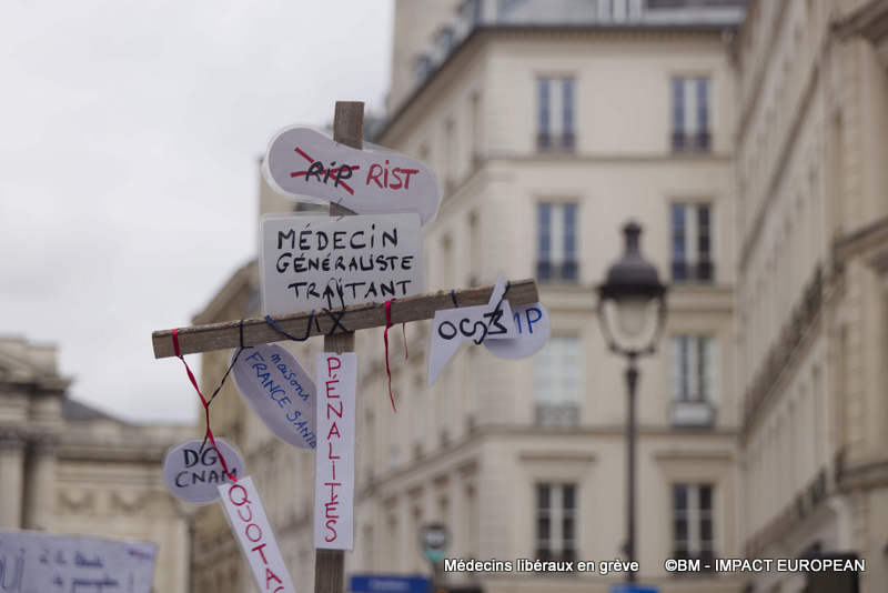 Manifestation medecins liberaux 0041