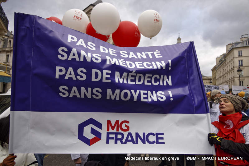 Manifestation medecins liberaux 0043