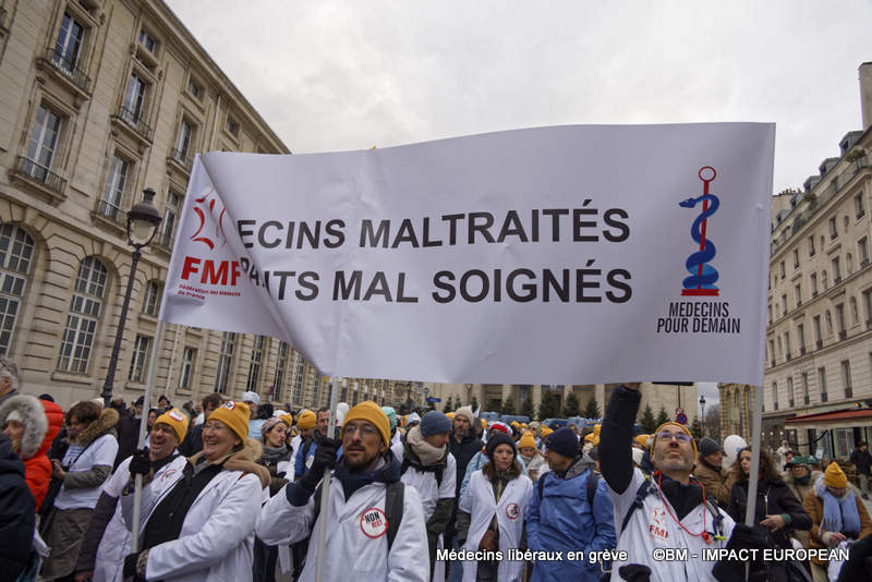 Manifestation medecins liberaux 0050