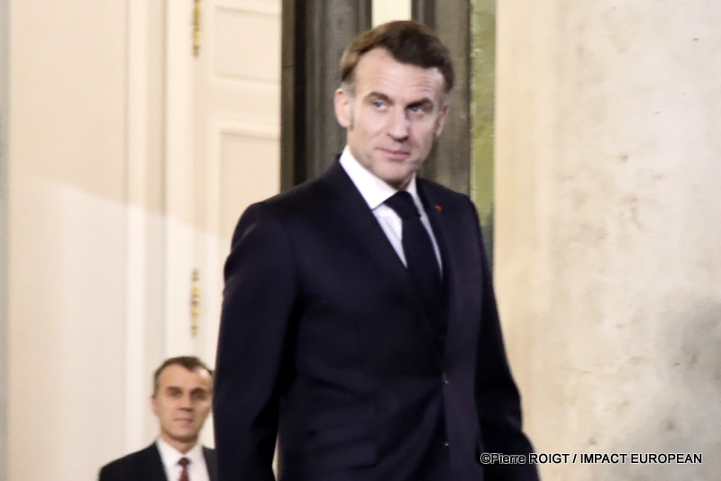 A27I0224Emmanuel Macron