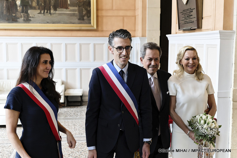 Georges et Amèlie Fenech mariage Paris (11)