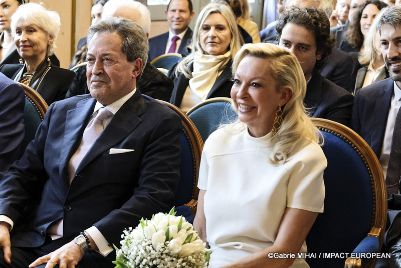 Georges et Amèlie Fenech mariage Paris (14)
