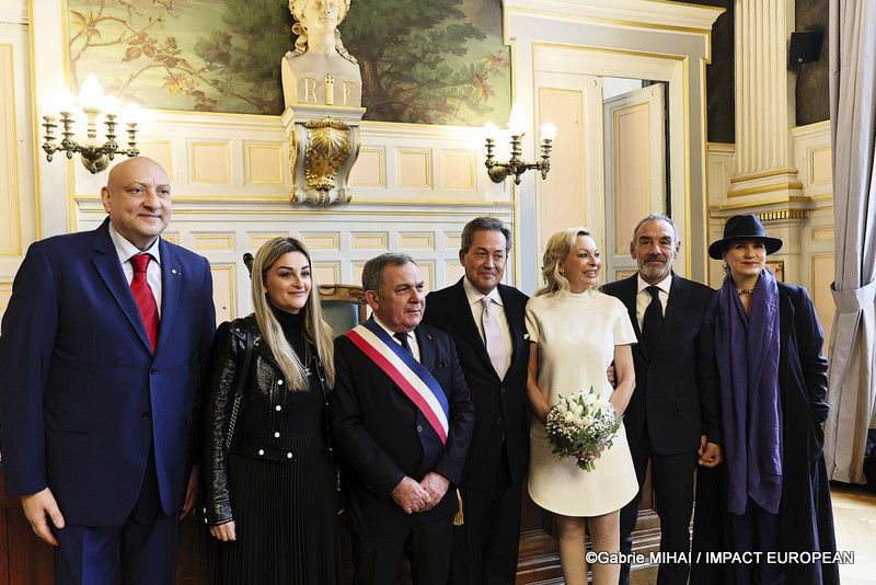 Georges et Amèlie Fenech mariage Paris (18)
