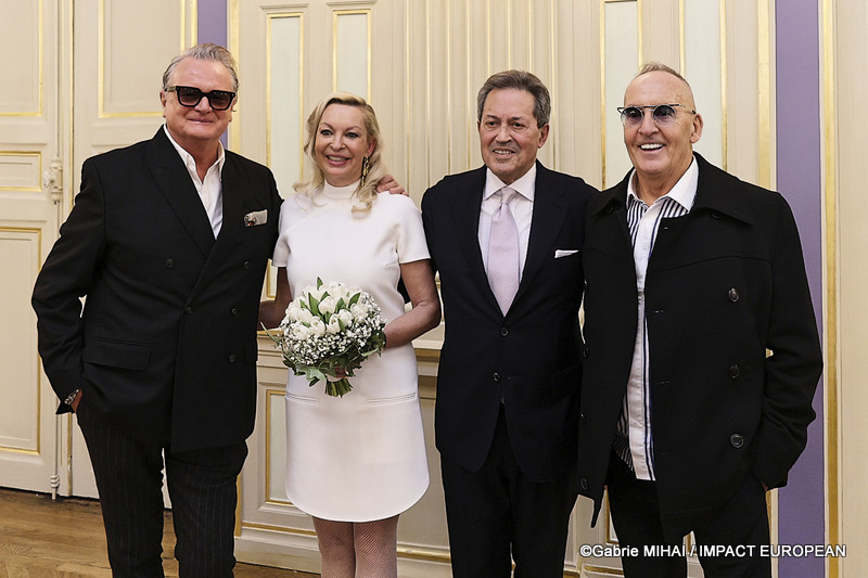 Georges et Amèlie Fenech mariage Paris (30)