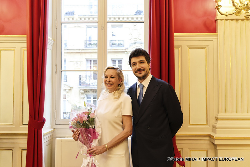 Georges et Amèlie Fenech mariage Paris (41)