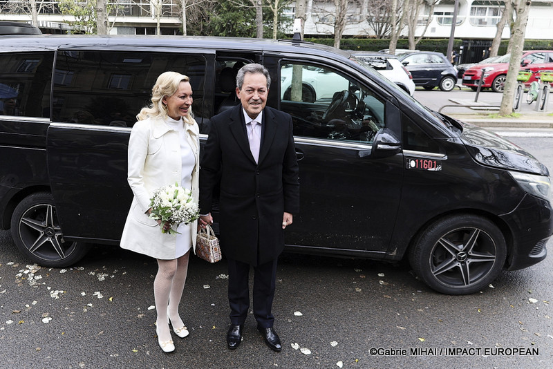 Georges et Amèlie Fenech mariage Paris (7)