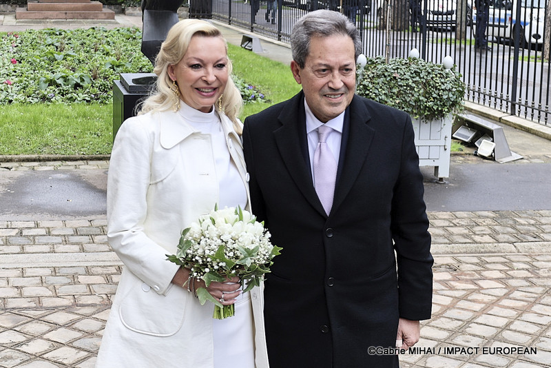 Georges et Amèlie Fenech mariage Paris (8)