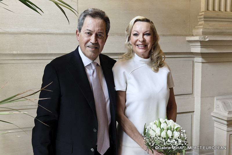 Georges et Amèlie Fenech mariage Paris (9)