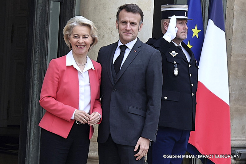 IMG_9319E MACRON et VON DER LEYEN