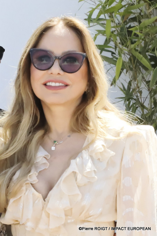 Ornella Muti avant le photocall du film "ROMA ELASTICA" - HORS COMPÉTITION Cannes, France. ©Pierre ROIGT / IMPACT EUROPEAN