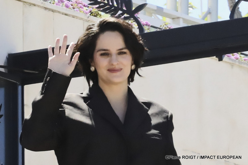 Noemie Merlant avant le photocall du film "ROMA ELASTICA" - HORS COMPÉTITION Cannes, France. ©Pierre ROIGT / IMPACT EUROPEAN