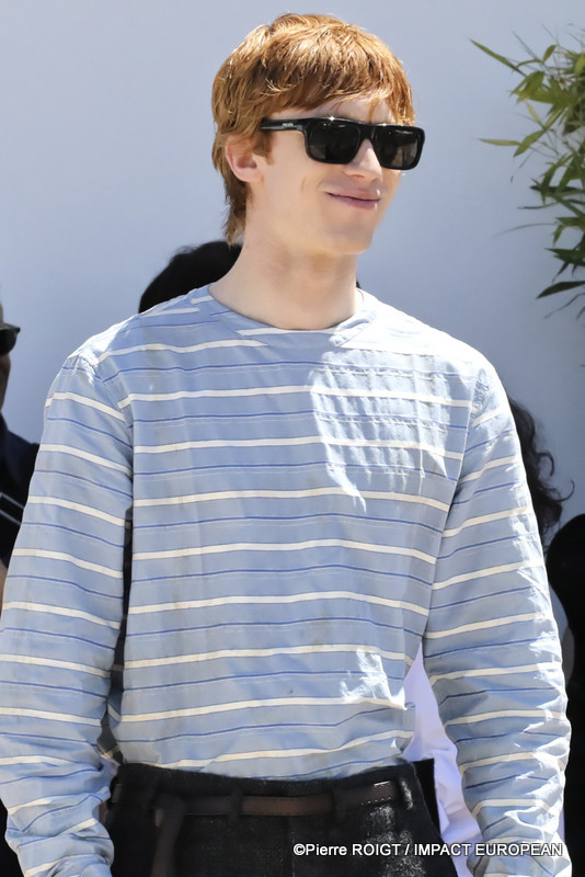 Luther Ford avant le photocall du film "THE MAN I LOVE" - EN COMPÉTITION Cannes, France. ©Pierre ROIGT / IMPACT EUROPEAN