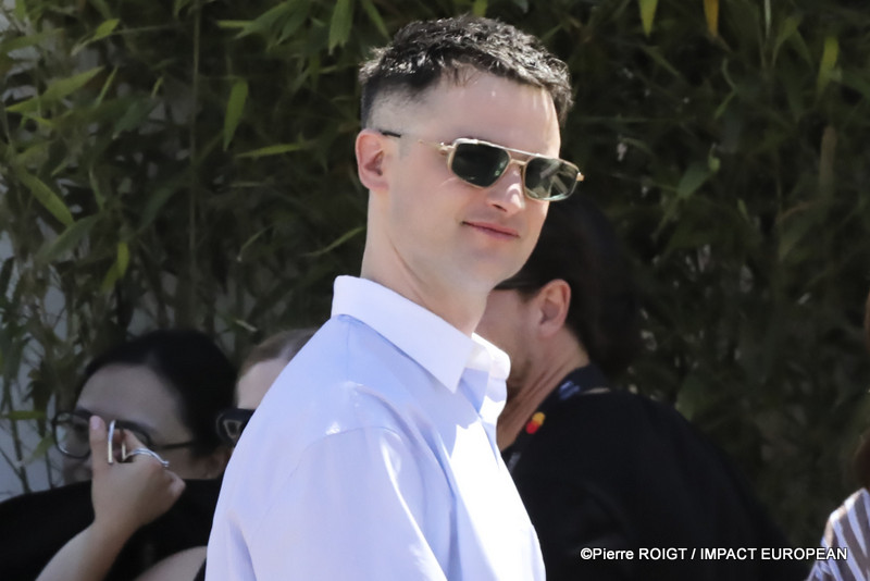 Tom Sturridge avant le photocall du film "THE MAN I LOVE" - EN COMPÉTITION Cannes, France. ©Pierre ROIGT / IMPACT EUROPEAN