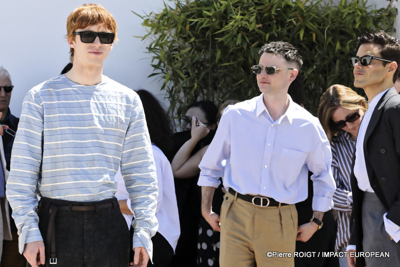 Luther Ford, Tom Sturridge et Rami Malek avant le photocall du film "THE MAN I LOVE" - EN COMPÉTITION Cannes, France. ©Pierre ROIGT / IMPACT EUROPEAN