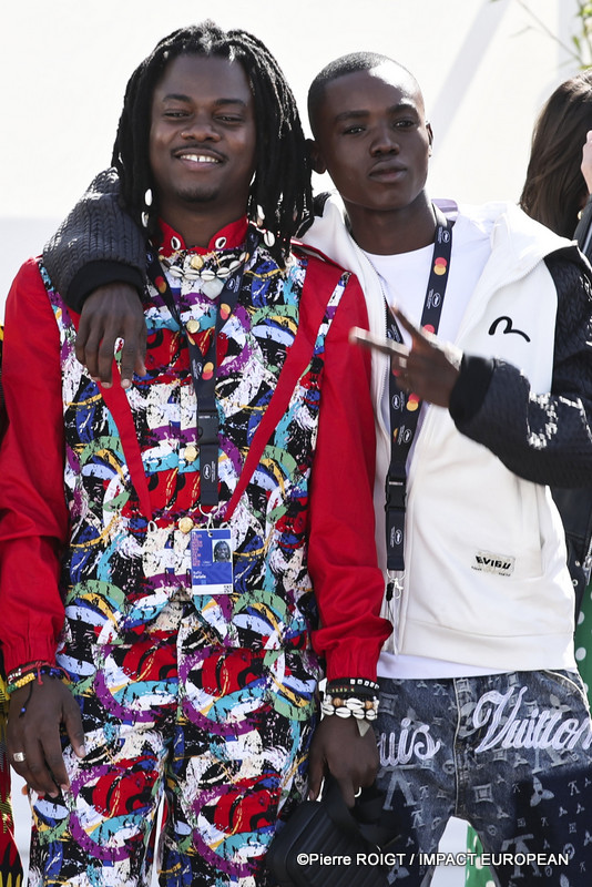 Rafiki Fariala  et  Bradley Fiomona Dembeasset