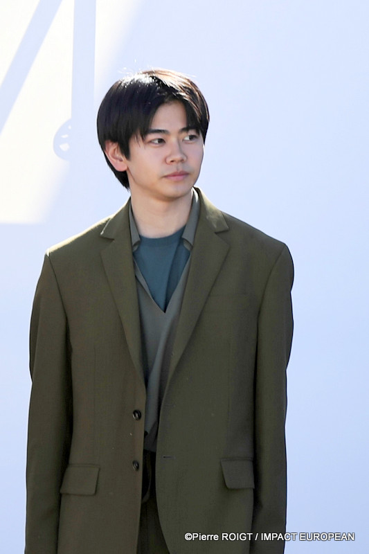 Kodai Kurosaki, avant le photocall du film "Soudain" (Tout d'un coup) en compétition au 79e Festival de Cannes, France, le 16 mai