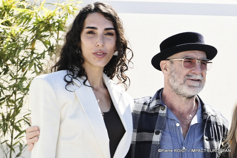 Raya Martigny et Eric Cantona