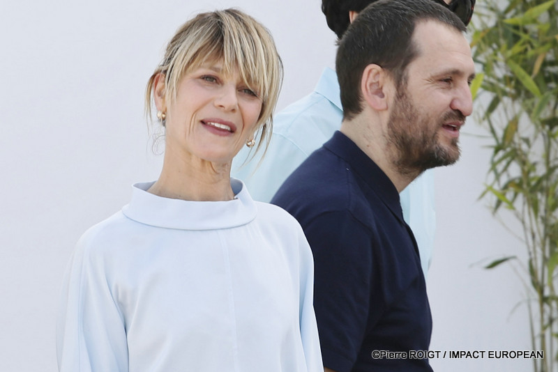 Marina Fois et Raúl Arévalo avant le photocall du film "El Ser Querido" (The Beloved) En Compétition Cannes, France. ©Pierre ROIGT / IMvPACT EUROPEAN