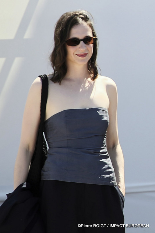 Lucie Gallo avant le photocall du film "L’OBJET DU DÉLIT" - Hors Compétition - Cannes, France. ©Pierre ROIGT / IMPACT EUROPEAN